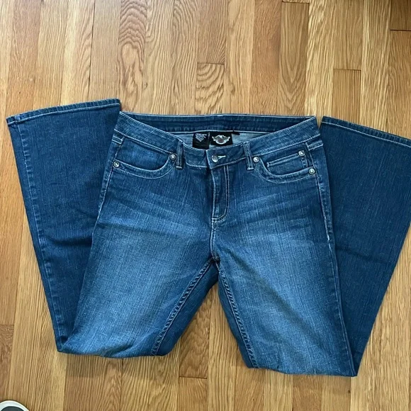 Harley Davidson Jeans Size 10 - Picture 4 of 5